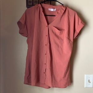 Maternity button up